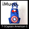 1 Cape + 1 Mask Kids Superhero Capes Superman Batman Spiderman