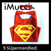 1 Cape + 1 Mask Kids Superhero Capes Superman Batman Spiderman