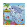 High Quality Dolphin Wooden Jigsaw Toys for children Educational Brain Teaser Toy Puzzles