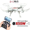 X5SW-1 6-Axis Gyro 2.4G 4CH Real-time Images Return RC FPV Quadcopter drone wifi with HD Camera One-press Return