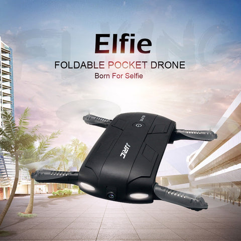 Altitude Hold HD Camera Selfie Elfie Foldable Transmission Mini RC Quadcopter WiFi Phone Control