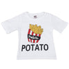 New boy's t shirt  Summer Cotton short-sleeved Boys Potato Printing T-Shirt