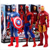 Marvel Amazing Ultimate Spiderman Captain America Iron Man PVC Action Figure