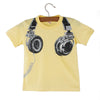 Boy Kids Summer Casual Headphone Short Sleeve TShirt Tees Clothes