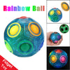 Luminous Stress Reliever Magic Rainbow Ball Fun Cube Fidget Puzzle Education Toy