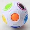 Stress Reliever Rainbow Magic Ball Plastic Cube Twist Puzzle Toys