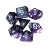 7pcs/Set TRPG Game Dungeons & Dragons Polyhedral D4-D20 Multi Sided Acrylic Dice