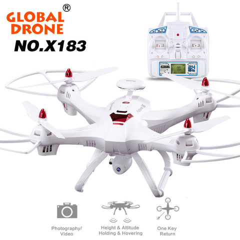 Global Drone 6-axes  X183 With 2MP WiFi FPV HD Camera GPS Brushless Quadcopter