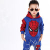 Children Clothing Marvel Comic Spiderman Set Sport Suit 2 Pcs