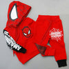 Children Clothing Marvel Comic Spiderman Set Sport Suit 2 Pcs