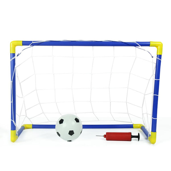 Sports Toy For Children 2-in-1 Football Soccer Hockey Portable Set