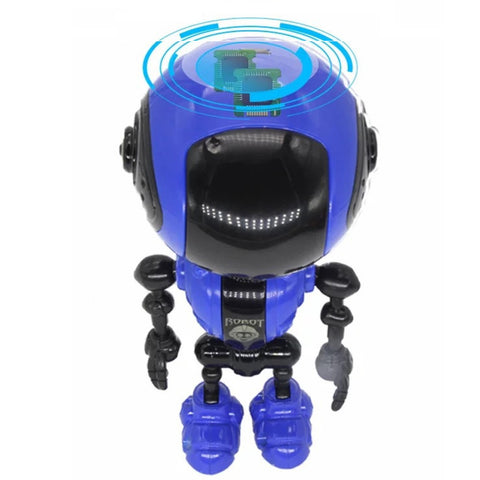 USB Sensing Multi-function Music Smart Mini Alloy Robot Kids Toy Gift